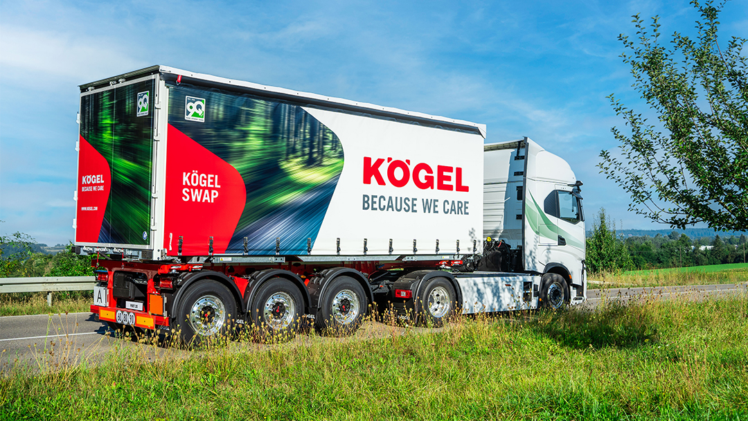 Kögel präsentiert den neuen KÖGEL PORT 20: Das Leichtgewicht unter den Containerchassis